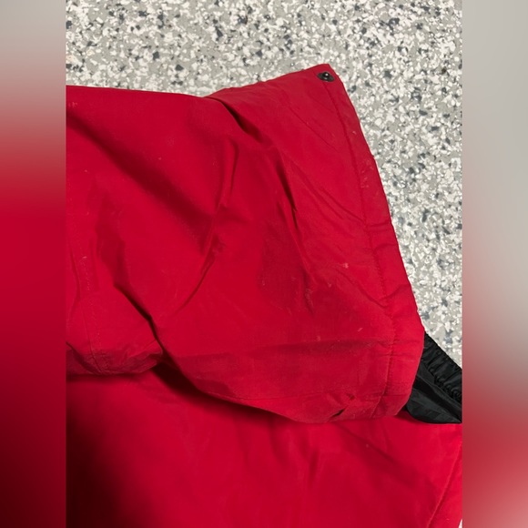 Men’s ski bib. Color red - Picture 3 of 8